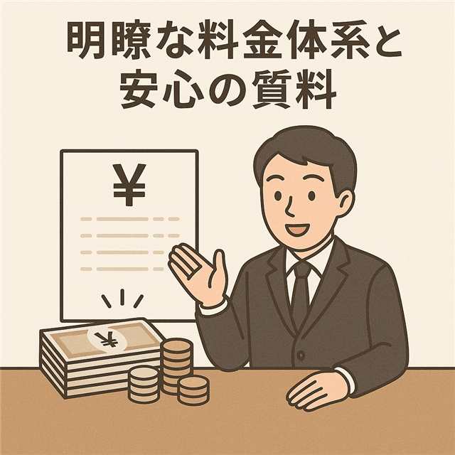明瞭な料金