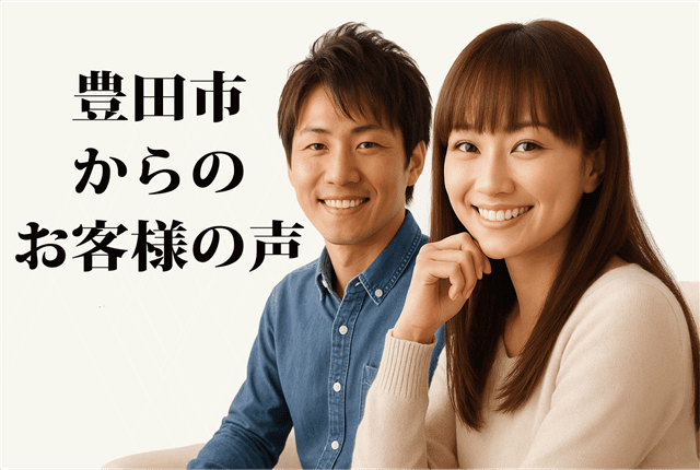 豊田からの口コミ